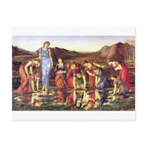 Edward Burne-Jones The Mirror of Venus Post Cards