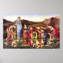 Edward Burne-Jones The Mirror of Venus Poster