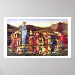 Edward Burne-Jones The Mirror of Venus poster