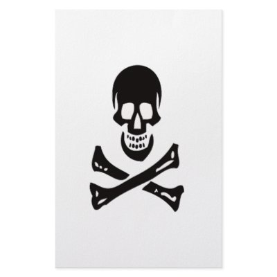 Edward England-Black Stationery Paper by epicpirates