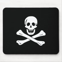 Edward England; Jolly Roger Flag Mousepads
