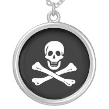 Edward England; Jolly Roger Flag Pendants