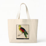 Edward Lear's Crimson-Winged Parakeet (Male) Canvas Bags