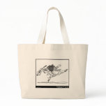 Edward Lear's Old Person of Ischia Image Tote Bags