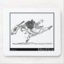 Edward Lear's Old Person of Ischia Image Mousepads