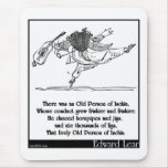 Edward Lear's Old Person of Ischia Limerick Usepad