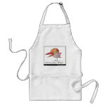 Edward Lear's Scroobious Bird Apron