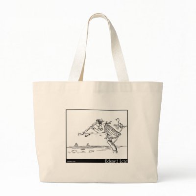 Edward Lear's Young Lady of Portugal Image Bag by edwardlear
