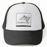 Edward Lear's Young Lady of Portugal Image Mesh Hat