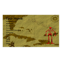 Edward Low Map #15 Business Card Template