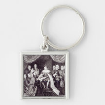 Edward VI Granting the Charter Keychains