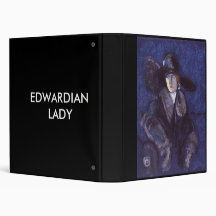 EDWARDIAN LADY VINYL BINDER
