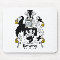 Edwards Family Crest Mouse Pads
