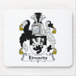 Edwards Family Crest mousepads