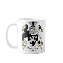 Edwards Family Crest Coffee Mug