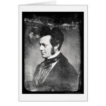 Edwin Forrest Daguerreotype 1852 Greeting Card