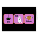 Eek, Boo, Mmm Card