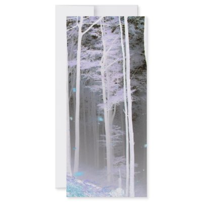 EERIE FOREST TREES LEAVES COLOR NEGATIVE by VoXeeD