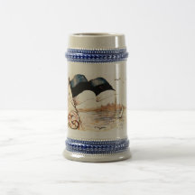 Eesti Lipp/Estonian Flag Beer Stein Coffee Mug