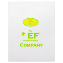 EF - Environmental Friendly Company 2 Customized Letterhead