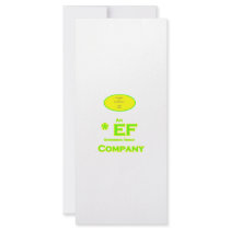 EF - Environmental Friendly Company 2 Rack Card Design