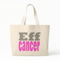 Eff cancer canvas bags