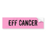 EFF CANCER BUMPER STICKERS