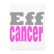 Eff cancer postcard