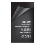 Effects Grey & Black Business Card