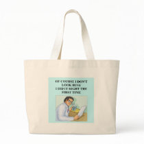 efficent smart scientist tote bags