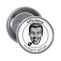 Efficiency Pinback Buttons