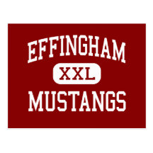 Effingham - Mustangs - Junior - Effingham Illinois Postcards