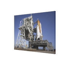 Effort de navette spatiale 2 toiles tendues sur châssis