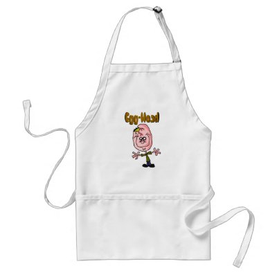 Egg Head apron by alalge