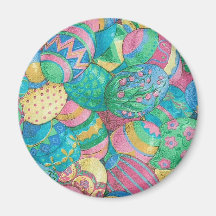 Egg-stavaganza Fridge Magnet