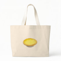 Egg tart canvas bags
