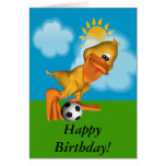 Eggbert The Duck Happy Birthday Card