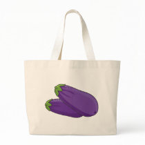 Eggplant Tote Bag