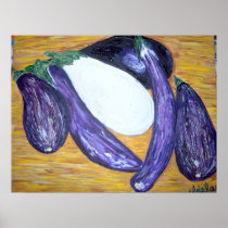 "Eggplant Extravaganza" Print