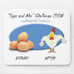 Eggs and Abs Mouse Pad mousepads