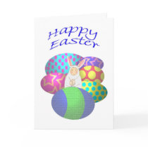 Eggs and bunny, Eggs and bunny Greeting Card