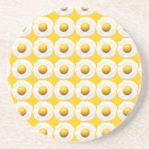 Eggs Over Easy Beverage Coasters