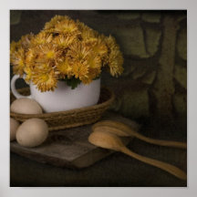 Eggs & Spoons Print