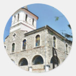 Église Adhésif Rond