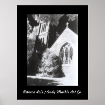 Église Athènes, GA Poster