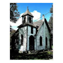Église dans la forêt cartes postales