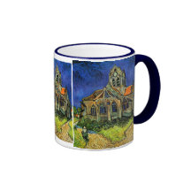 Église de Van Gogh aux beaux-arts d'Auvers (F789) Tasse À Café