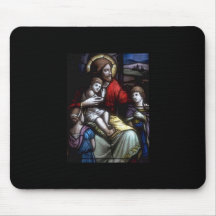Église Windows 032 Tapis De Souris