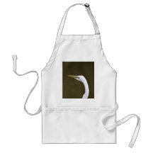 Egret Headshot Apron