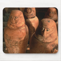 Egypt, 26th dynasty Canopic jars found in Abu Mouse Pad